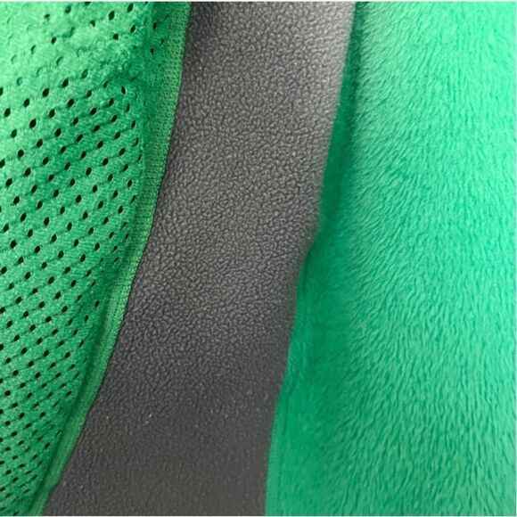 Patagonia Polartec Fleece Full‎ Zip Jacket R4 Womens Small Kelly Green Gorpcore - Picture 8 of 9